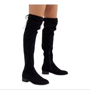 High Quality SUEDE Flat Over-The-Knee Boot Size 8.5